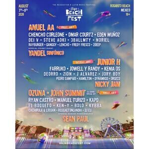 Baja Beach Fest 2026 VIP Tickets (2) 3-Day Pass